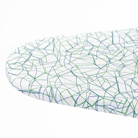 Ütü masası, beyaz, 108x33 cm