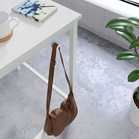 Masa tablası, beyaz, 80x80 cm