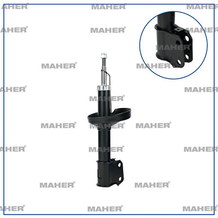 AMORTİSÖR KANGOO 1998-2008 GAZLI ÖN 7700311596