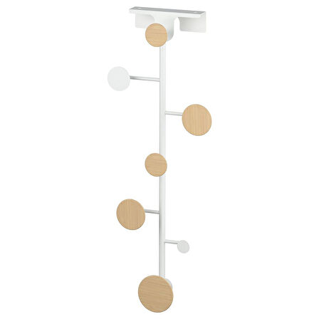 Kapı askısı, beyaz-huş, 99x28 cm