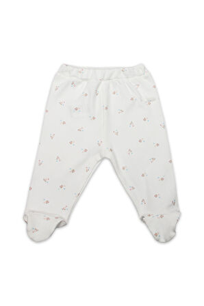 Bistyle Grow İn Love Patikli Tek Alt 16103 Pembe Ekru