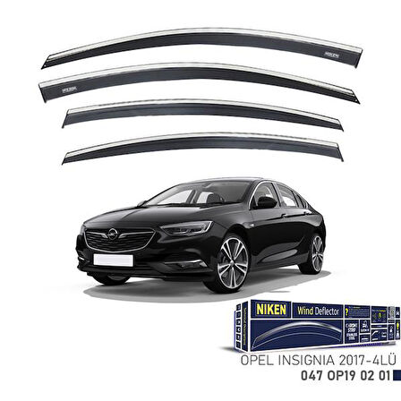 KROMLU CAM RÜZGARLIĞI OPEL INSIGNIA 2017- 4LÜ