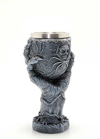 Paslanmaz Çelik El Tasarımı Kadeh Bardak Model 1 