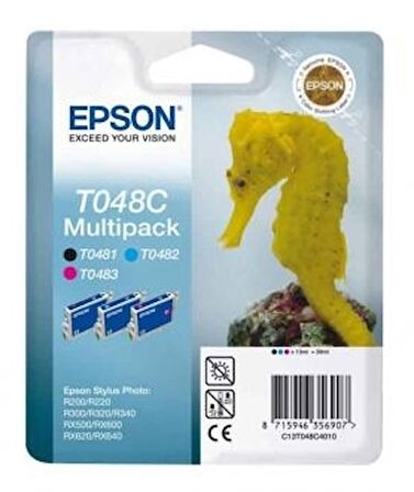 HPZR Epson T048C-C13T048C40 Orjinal Kartuş Paketi
