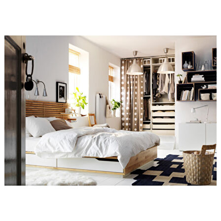 Yatak başı, huş, 160x200 cm