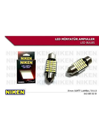 LED AMPUL SOFIT CANBUS LED 31MM