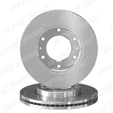 ÖN FREN DİSKİ HAVA KANALLI HYUNDAI H-1 2.5L D4CB CRDI 140HP 08- 300 ÇAP X 6 BIJON - ADET DISK FIYATIDIR 517124H500 (2 ADET)