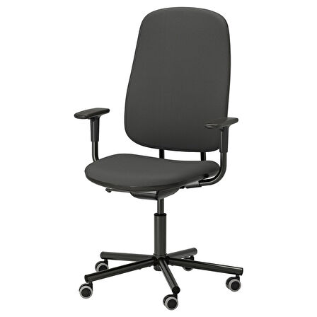 Çalışma sandalyesi, grasnas koyu gri