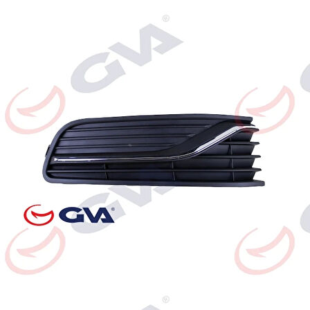 ÖN TAMPON SİS ÇERÇEVESİ SİSSİZ NİKELAJLI SAĞ POLO 2014-2016 6C0854662A