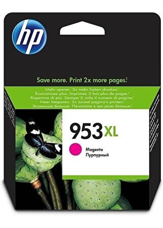 HP 953XL-F6U17AE Kırmızı Orjinal Kartuş