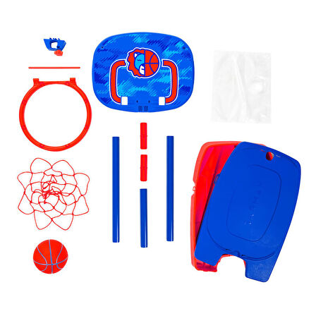 Çocuk Basketbol Potası - Turuncu - 0,9m / 1,2m - TS5005 yaşa kadar.