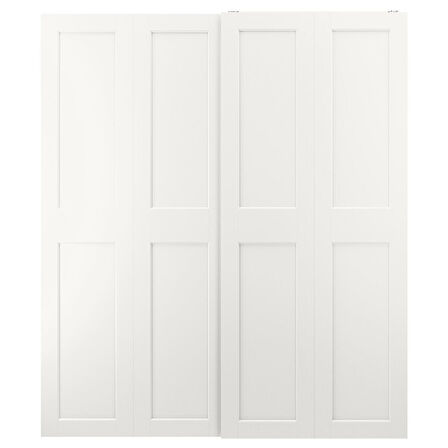 Sürgü kapak, beyaz, 200x236 cm