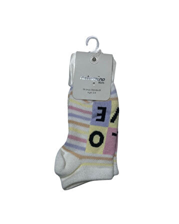 Katamino Güneş Kız Patik Çorap K20307 Asorti
