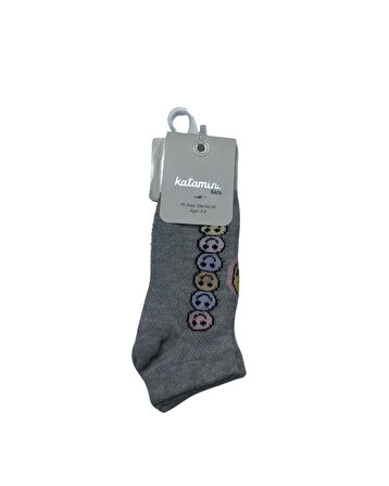 Katamino Güneş Kız Patik Çorap K20307 Asorti