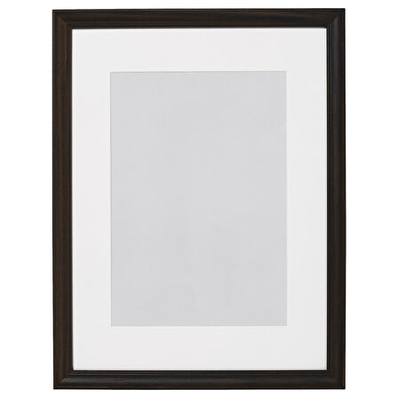 Ahşap çerçeve, meşe görünümlü koyu kahve, 30x40 cm
