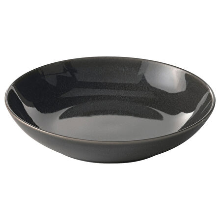 Çukur tabak, koyu gri, 21 cm