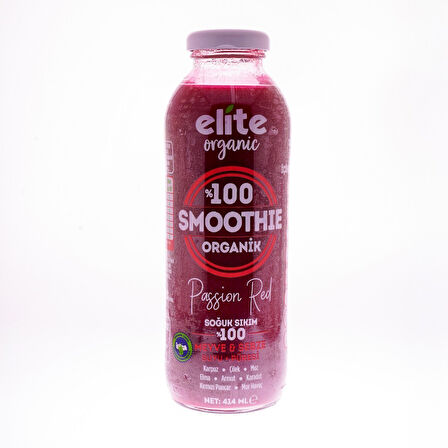 Elite Organi̇k Smoothie Passion Red 414 Ml