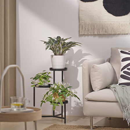 Yapay bitki, yeşil, 15 cm, dua çiçeği