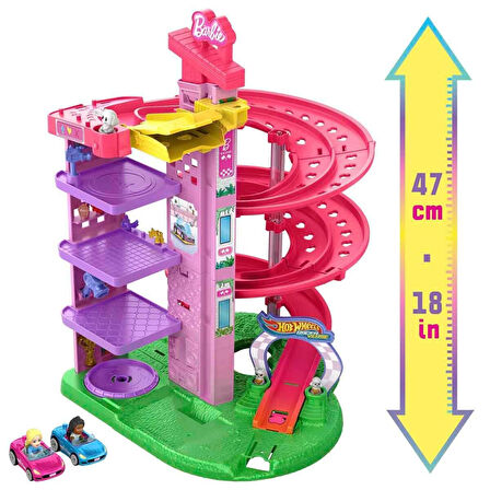 JDD65 Hot Wheels Racerverse Barbie  Oyun Seti