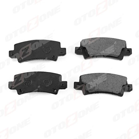 ARKA FREN BALATA TOYOTA COROLLA 1.4L 1.6L 4ZZ-FE 3ZZ-FE ZZE120 ZZE121 VVTI 2002-2006 / 1.4L 1NDTV NDE120 2004-2006 0446602070 0446602020 0446602160