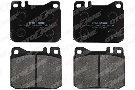 FREN BALATASI ON MERCEDES W123 S123 W116 R107 A0004206320