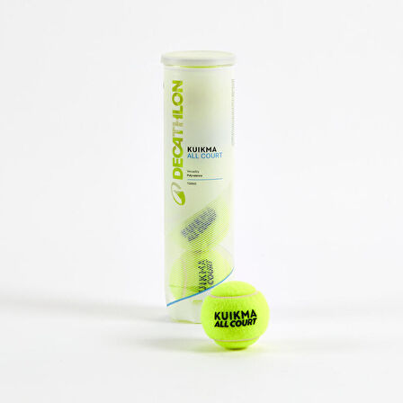 Tenis Topu - 4'lü Paket - Kuikma All Court