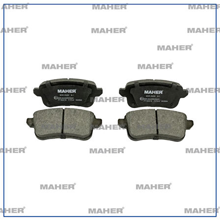 FREN BALATA MEGANE 4 / GRAND SCENIC 3 2013 ARKA 440608061R