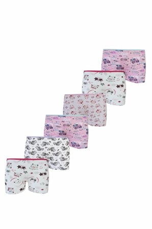 Tutku Elestan Empirme Kız Çocuk Boxer-Renkli-3/5.6 Yaş