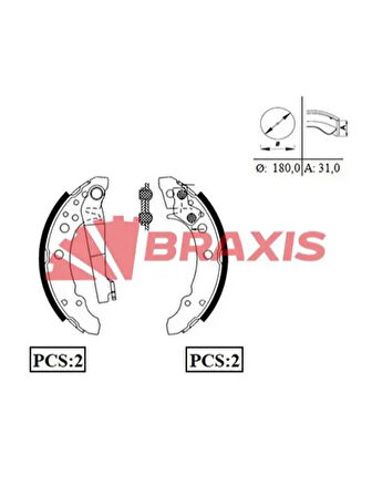 ARKA FREN BALATASI PABUC IBIZA II TOLEDO CORDOBA