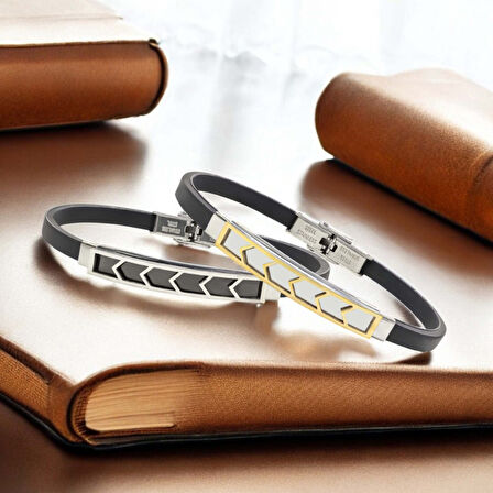  FM Desenli Çelik Bileklik 3183SCB029 