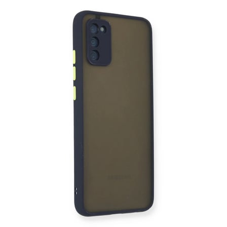 Samsung Galaxy A03s Kılıf Montreal Silikon Kapak - Lacivert