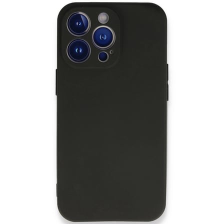 Apple İphone 13 Pro Max Kılıf First Silikon - Siyah