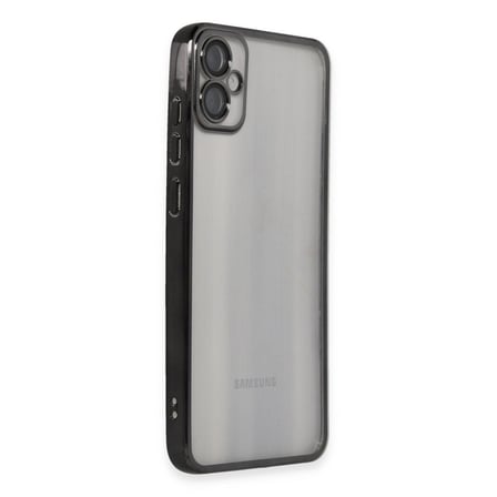 Samsung Galaxy A05 Kılıf Razer Lensli Silikon - Siyah