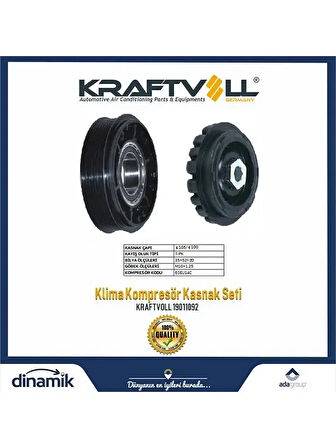 KLIMA KOMPRESOR KASNAK SETI CRAFTER
