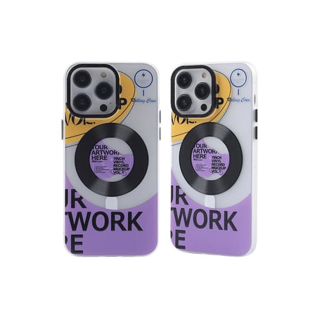 Apple İphone 14 Pro Max Kılıf Apollo Magneticsafe Desenli Kapak - Apollo Şeffaf - 6