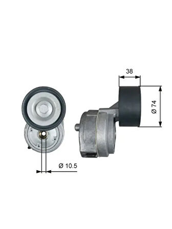 ALTERNATOR GERGI KASNAGI KOMPLE MERCEDES  ACTROS AXOR 03