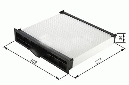 POLEN FİLTRESİ HYUNDAI MATRİX 1.5 CRDİ VGT 110HP 2003-2008 971332D000 9999Z07015