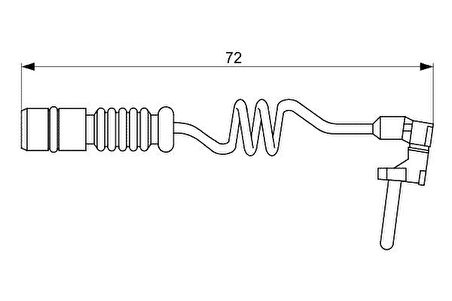BALATA FISI MERCEDES W461 W463 W163 W163 A2025400717
