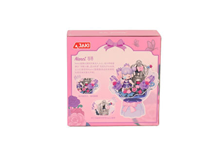 HK123 JAKİ ÇİÇEK BUKETİ 161 PARÇA BLOCK OYUNCAK