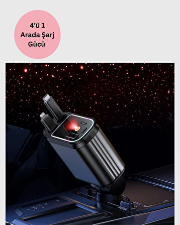 Kia, Seat, Mazda, Mitsubishi Araçlar için Çok Fonksiyonlu Araç Şarj Adaptörü