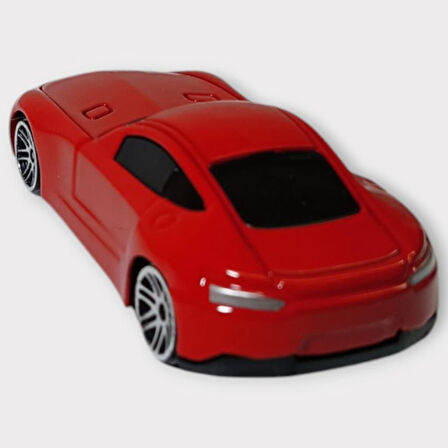 Metal Mini Arabalar  8 cm - Kırmızı - 1