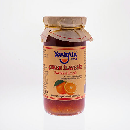 Yeni̇gün Şeker İlavesi̇z Portakal Reçeli̇ 290 Gr
