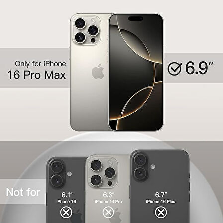 Apple iPhone 16 Pro ile Uyumlu Telefon Kılıfı Kadife Iç Yüzey Soft Tasarım Lansman Kılıf