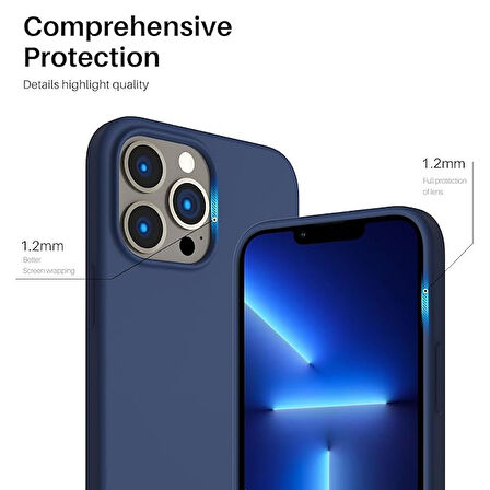 Apple iPhone 16 Pro ile Uyumlu Telefon Kılıfı Kadife Iç Yüzey Soft Tasarım Lansman Kılıf