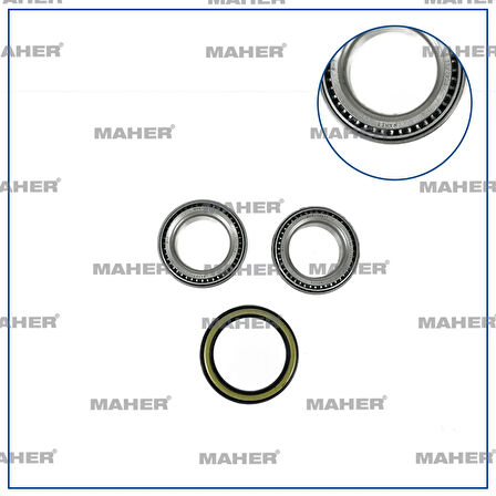 TEKER KİTİ ÖN TEKER RULMAN SETI KIA PRIDE 1995 / MAZDA 323 1985-1996 TKKA110