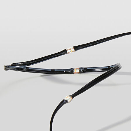 Aydınlatma zinciri, siyah, 5.5 m, pilli