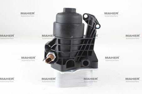 YAĞ FILTRE KÜTÜGÜ KOMPLE SOGUTUCULU GOLF7 / A3 / LEON / PASSAT / TIGUAN / CADDY 2013 CUUB-CUUC-CUUD-CUUF-DFSD-CLHA-CLHB-DCXA-CRLB-CUVC 1.6 TDI-2.0 TDI 03N115389A