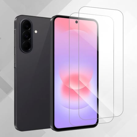Samsung Galaxy A57 5G ile Uyumlu Ekran Koruyucu Şeffaf Temperli Kırılmaz Cam Ekran Koruyucu 2 Adet