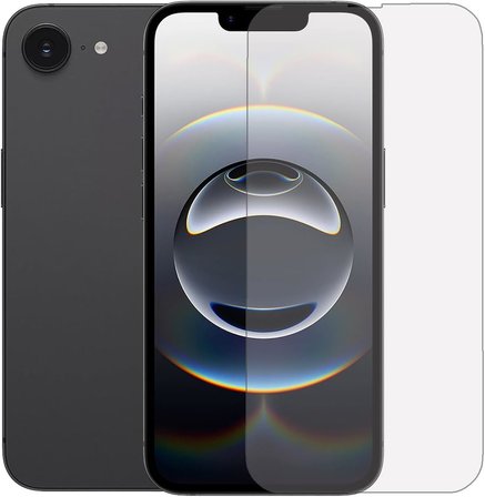 Apple iPhone 17e ile Uyumlu Ekran Koruyucu Şeffaf Temperli Kırılmaz Cam Ekran Koruyucu