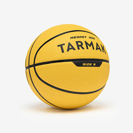 Çocuk Basketbol Topu - 5 Numara - Sarı - r100